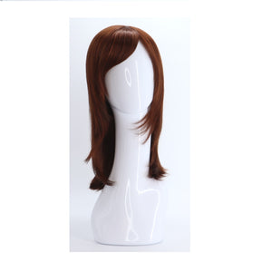 SYNTHETIC WIG MEDIUM LONG RED BROWN SYNS-CHESTNUT RED BROWN 843 FRONT
