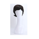 SYNTHETIC WIG SHORT BROWN BLACK SYNS-DARKEST BROWN BLACK 835 FRONT