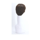 SYNTHETIC WIG SHORT DARK CHOCOLATE BROWN SYNS-DARK CHOCOLATE DARK BROWN 831 BACK