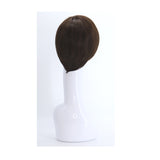 SYNTHETIC WIG SHORT DARK CHOCOLATE BROWN SYNS-DARK CHOCOLATE DARK BROWN 832 BACK