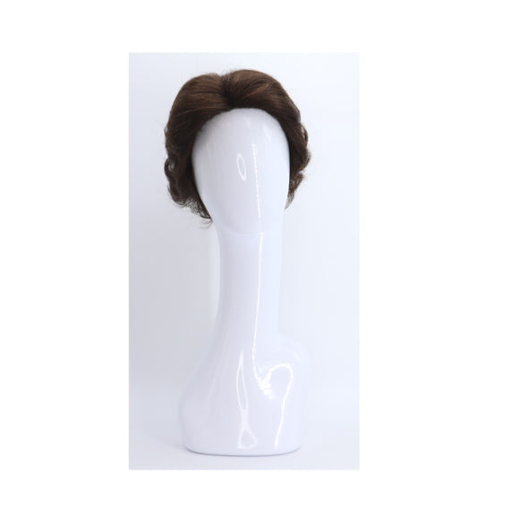 SYNTHETIC WIG SHORT GINGER DARK BROWN SYNS-GINGER BROWN DARK BROWN 828 FRONT