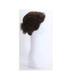 SYNTHETIC WIG SHORT GINGER DARK BROWN SYNS-GINGER BROWN DARK BROWN 828 RIGHT