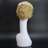 SYNTHETIC WIG, SHORT LIGHT BLONDE, LOOSE CURLS 801