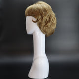 SYNTHETIC WIG SHORT SOFT CURL LIGHT BROWN LEFT