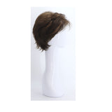SYNTHETIC WIG SHORT MEDIUM BROWN WITH HIGHLIGHTS SYNS-MEDIUM BROWN HIGHLIGHTS DARK BROWN 830 RIGHT